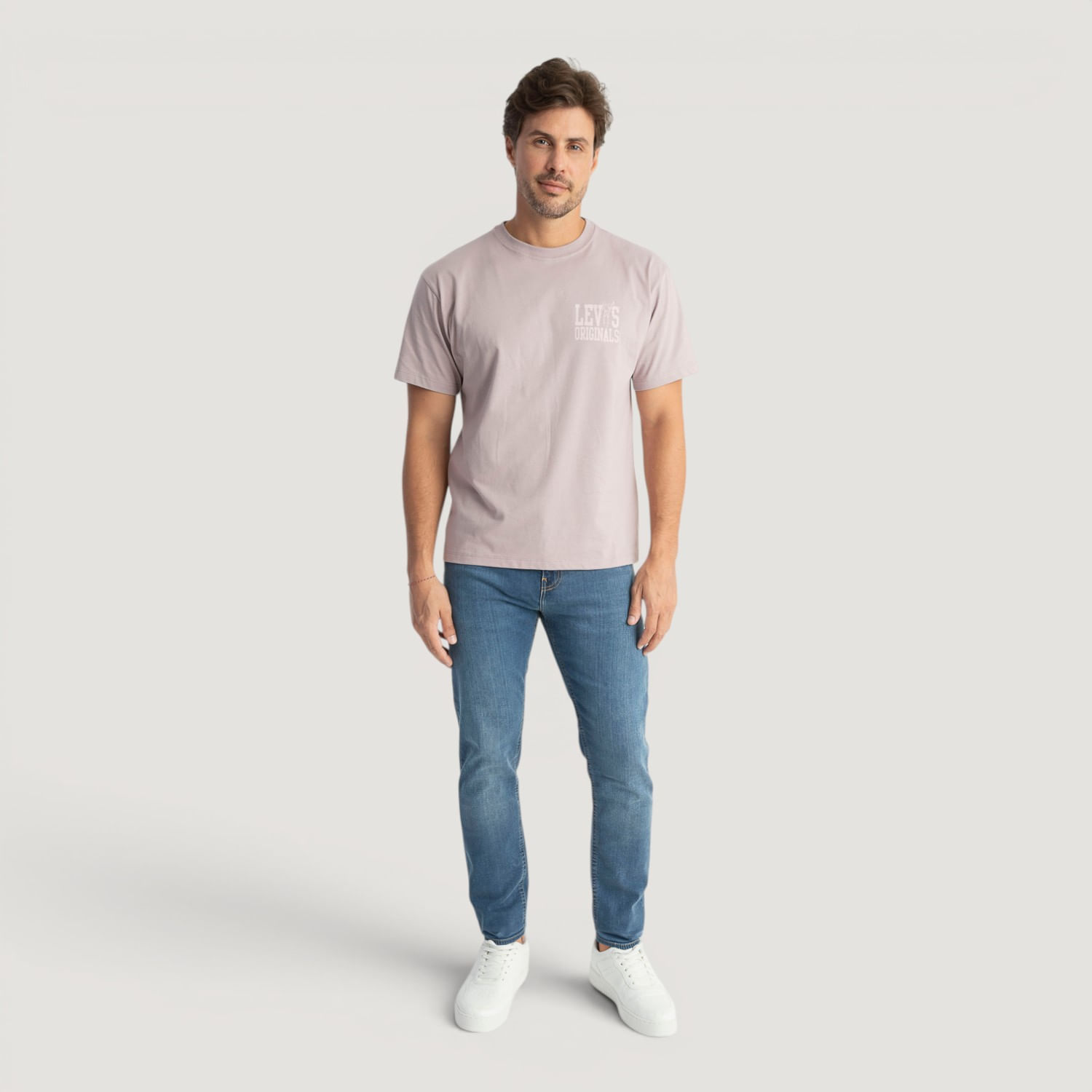 Calça Jeans Levi's® 512® Slim Taper Lavagem Média