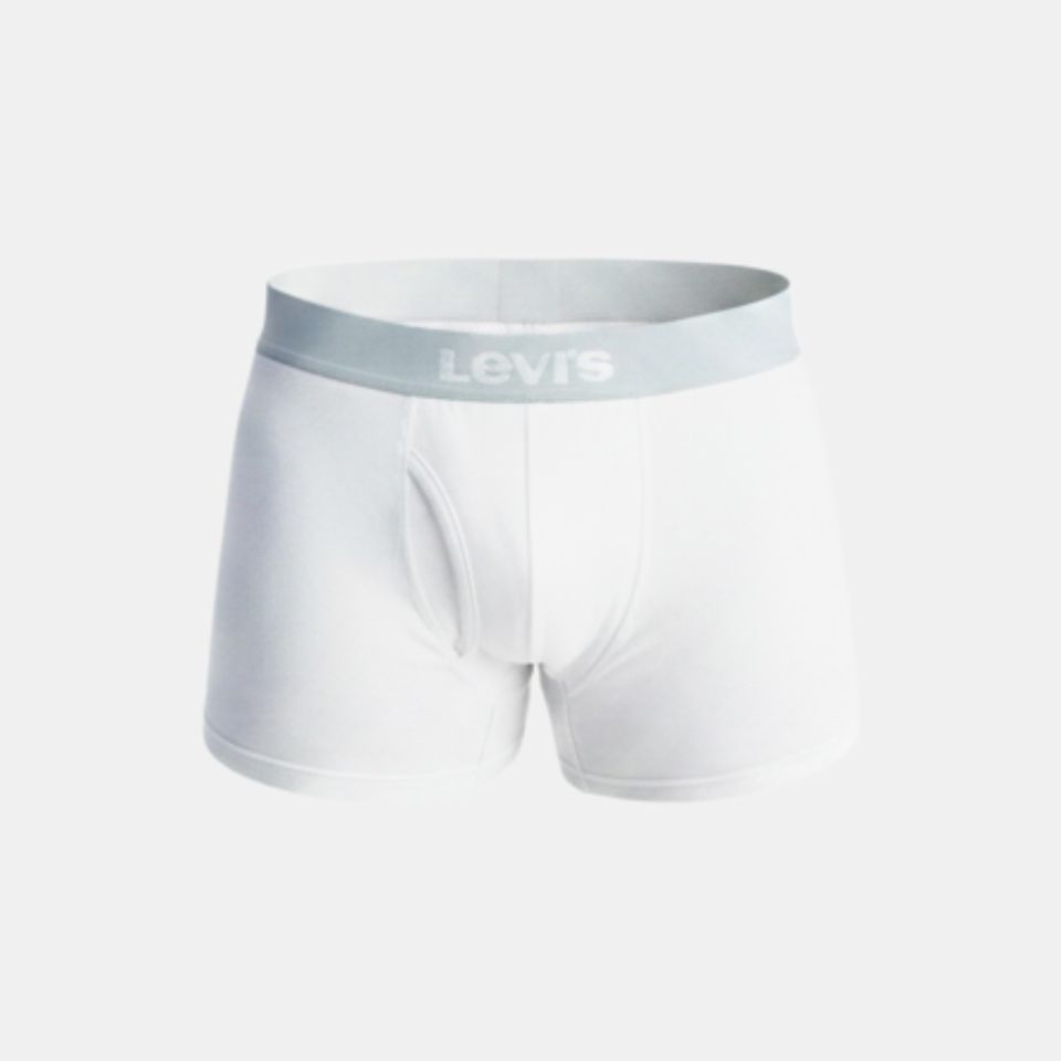 Cueca Levi's® Boxer 2 Pack Cotton Branca