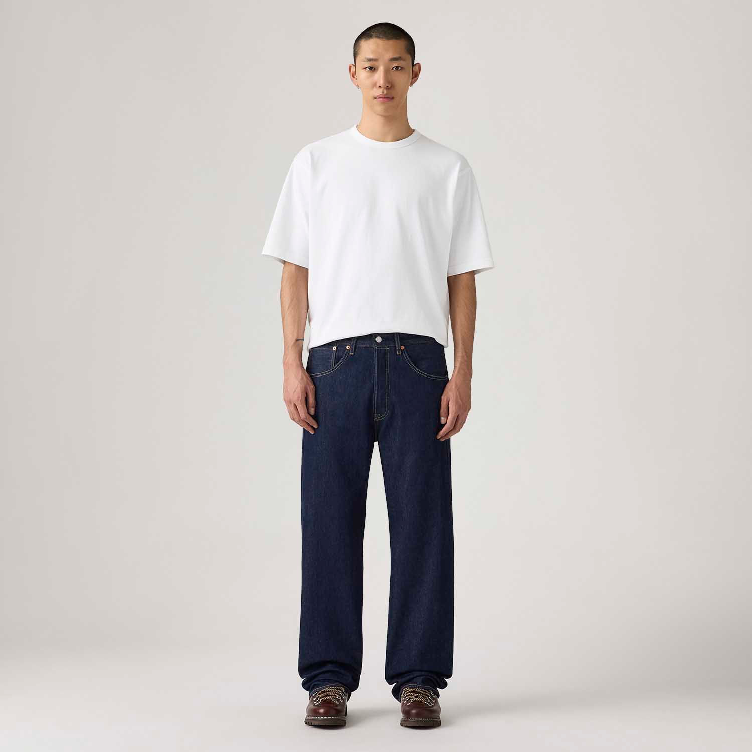 Calça Jeans Levi's® 501® Loose Lavagem Escura