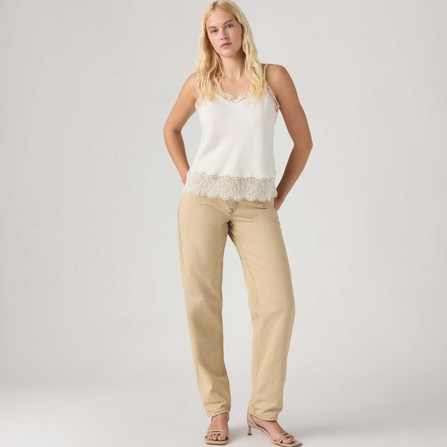Calça Jeans Levi's® Loose Taper Bege