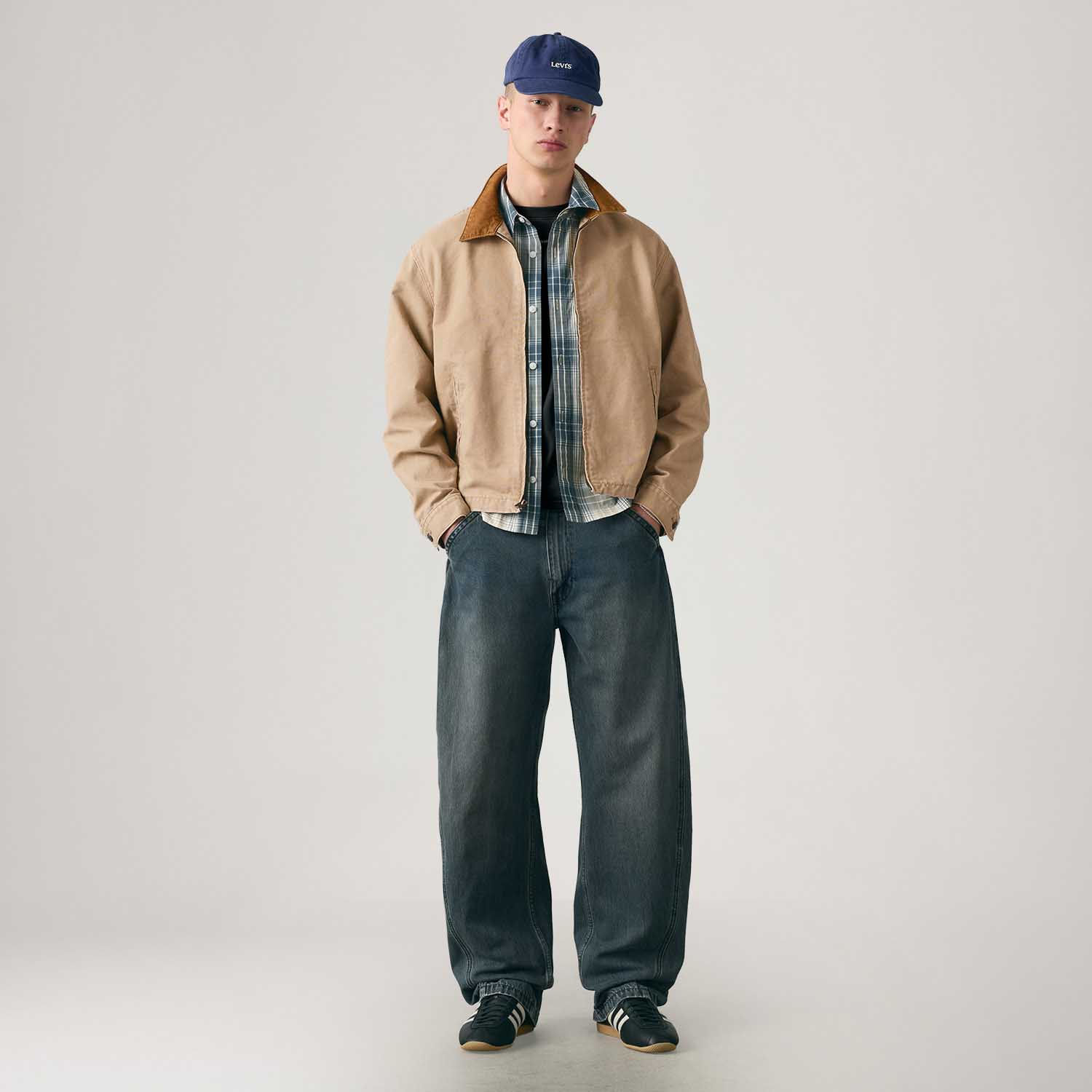 Calça Jeans Levi's® Baggy Barrel Lavagem Média