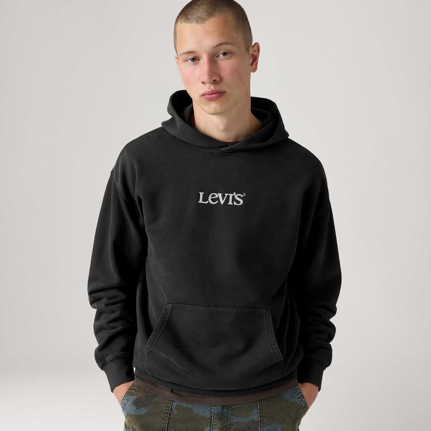Moletom Levi's® Sunset Graphic Hoodie Preto — Levi's