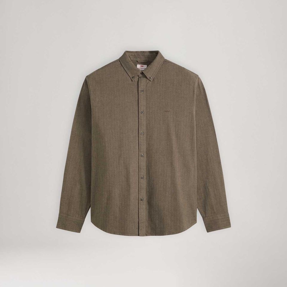 Camisa Levi's® Authentic Button Down Manga Longa
