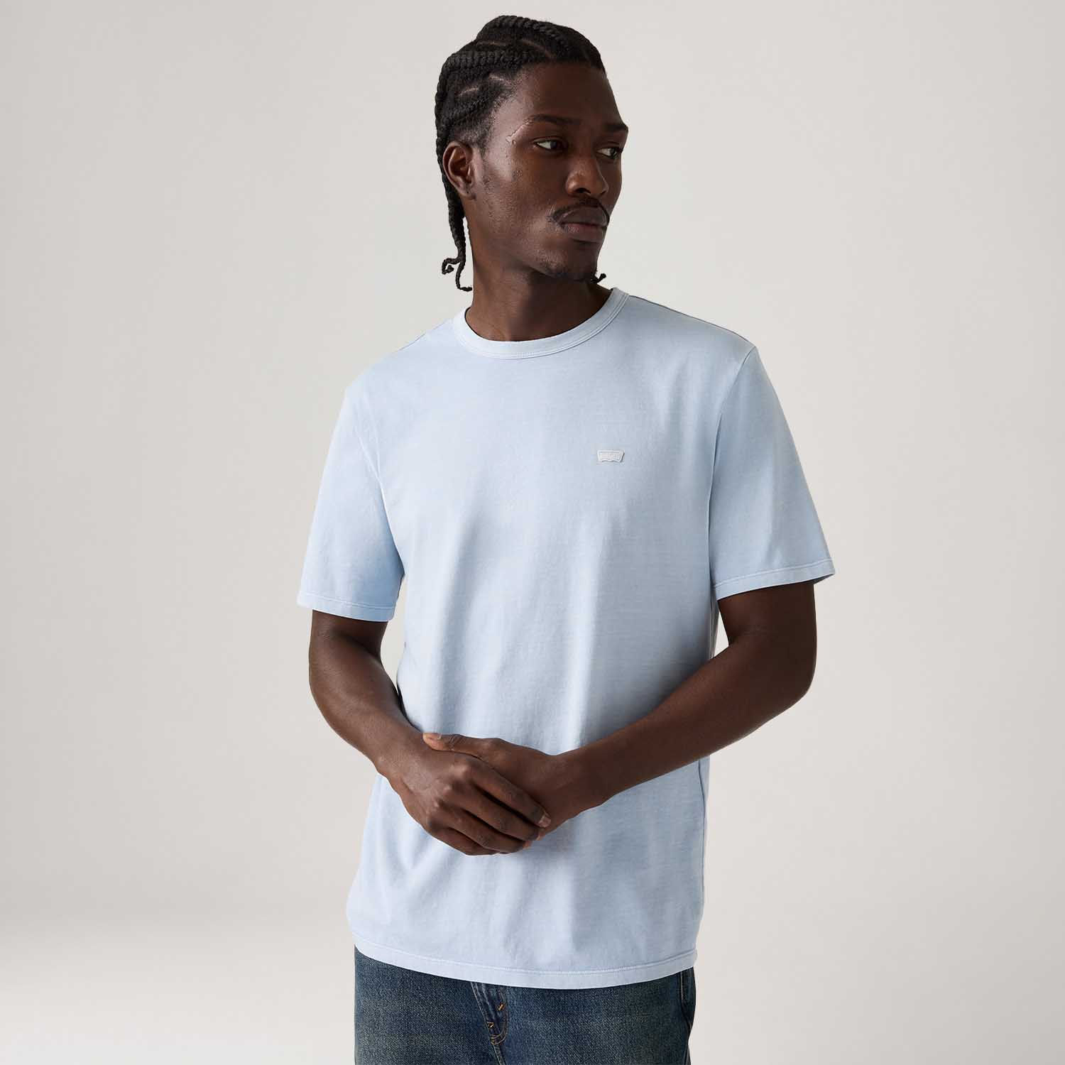 Camiseta Levi's® Original Tee Azul Bebê Manga Curta