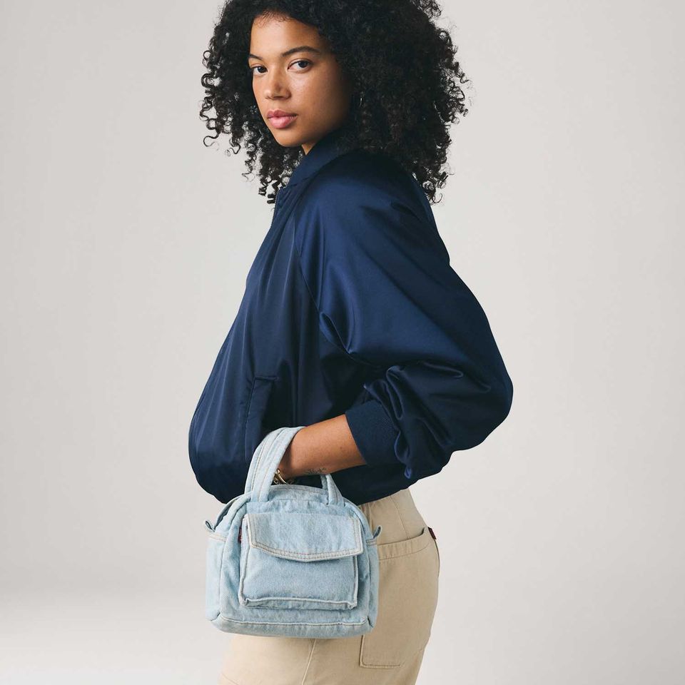 Bolsa Jeans  Levi's® Small Blake Lavagem Clara