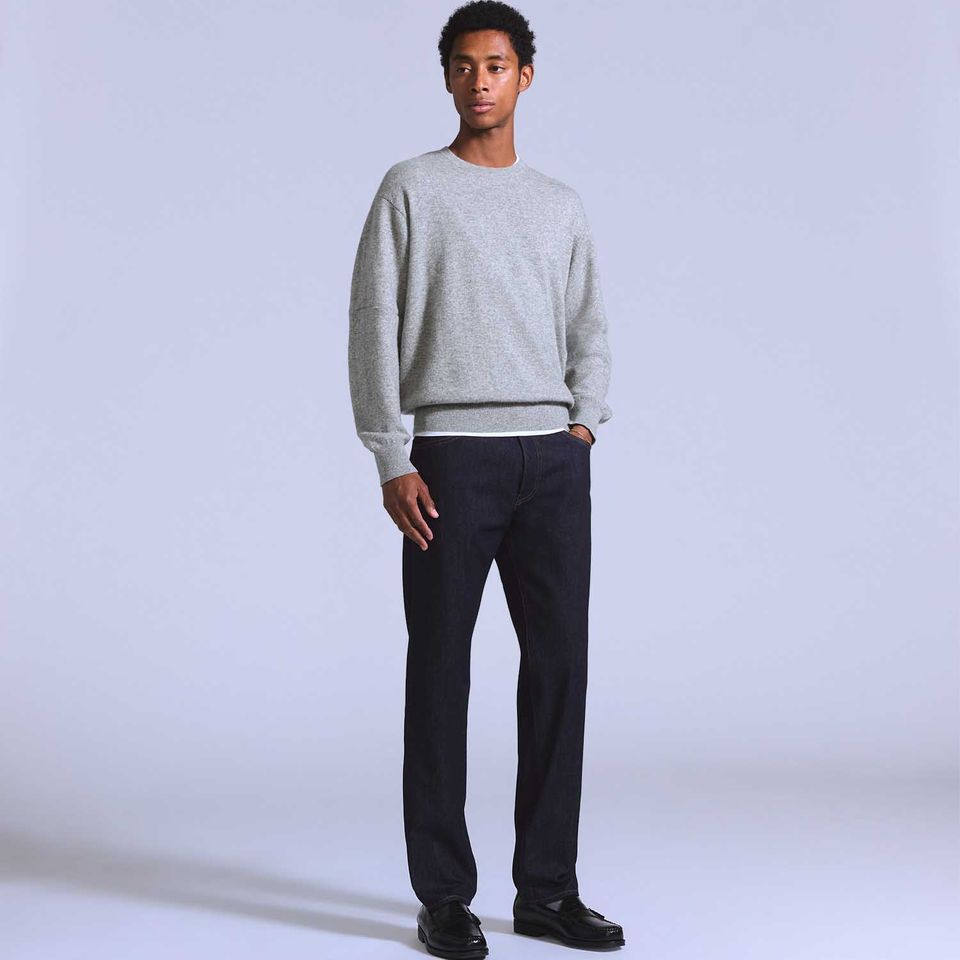 Calça Jeans Levi's® Blue Tab Pencil Slim Lavagem Escura